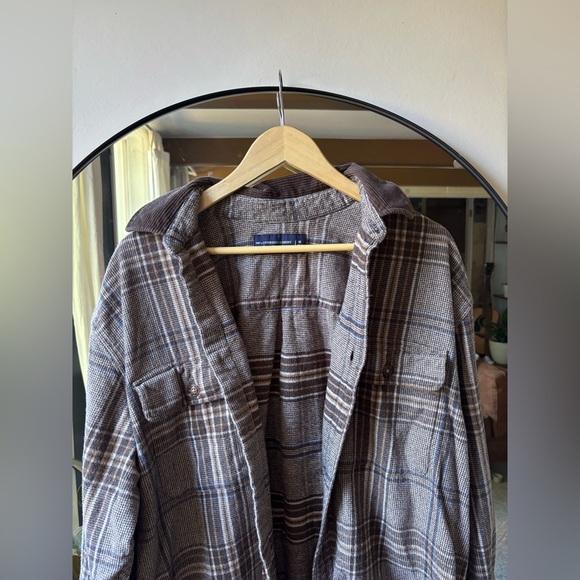 ABERCROMBIE + FITCH | men’s 90s oversized flannel | size medium - Picture 5 of 6